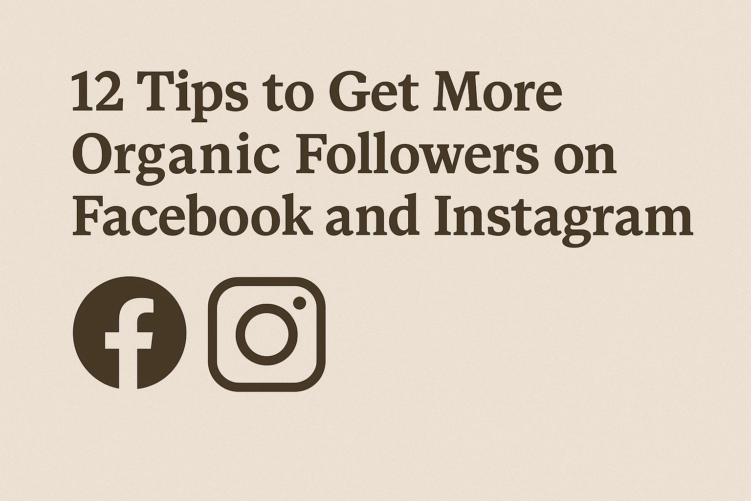 How Small Businesses Can Grow Real Instagram Followers