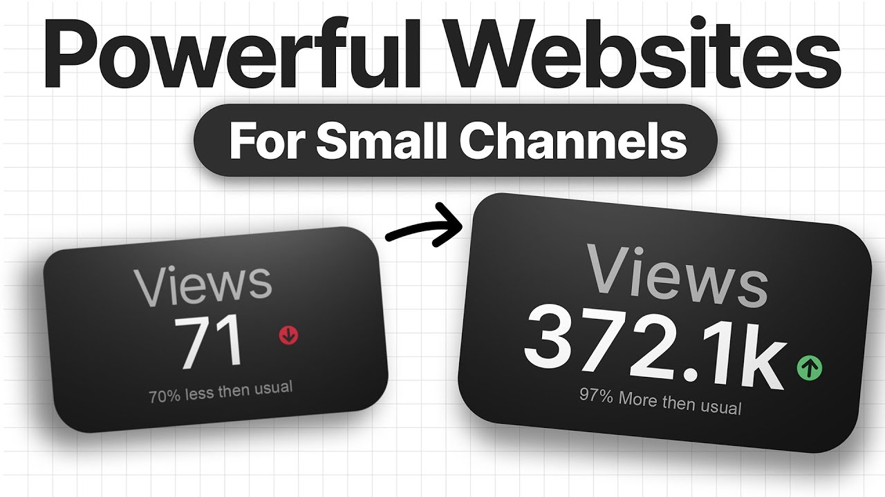 Advanced Tactics for Small YouTubers